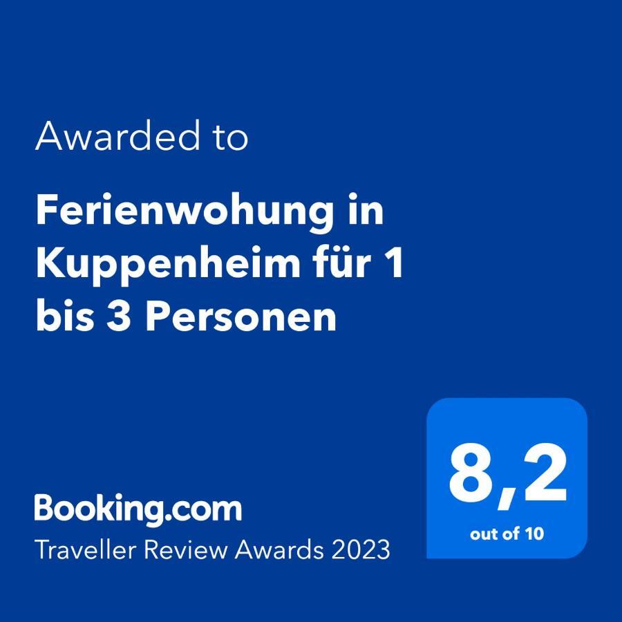 Апартаменти Ferienwohung In Kuppenheim Fuer 1 Bis 3 Personen Екстер'єр фото